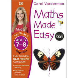 ISBN Maths Made Easy Ages 7-8 Key Stage 2 Beginner book Mathematics English Paperback 40 pages