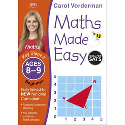 ISBN Maths Made Easy Ages 8-9 Key Stage 2 Beginner book Mathematics English Paperback 40 pages