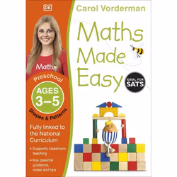 ISBN Maths Made Easy Shapes and Patterns Ages 3-5 Preschool, Mathematics, English, Paperback, 40 pages