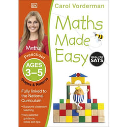 ISBN Maths Made Easy Shapes and Patterns Ages 3-5 Preschool book Mathematics English Paperback 40 pages