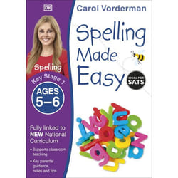 ISBN Spelling Made Easy Ages 5-6 Key Stage 1 book Educational English Paperback 40 pages