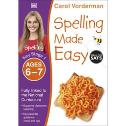 ISBN Spelling Made Easy Ages 6-7 Key Stage 1 book Educational English Paperback 40 pages