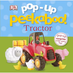 ISBN Pop-Up Peekaboo! Tractor, Educational, English, Hardcover, 12 pages