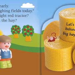 ISBN Pop-Up Peekaboo! Tractor book Educational English Hardcover 12 pages