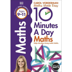 ISBN 10 Minutes a Day Maths Ages 9-11 Key Stage 2 book Mathematics English Paperback 80 pages