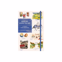 Make Art Where You Are Guided Sketchbook by Cerruti & Courtney
