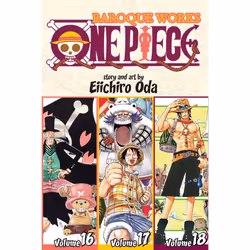 ISBN One Piece: Baroque Works 16-17-18, Vol. 6 (Omnibus Edition), English, Trade Paperback, 624 pages