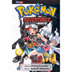 ISBN Pokémon Adventures: Black and White, Vol. 3, English, Trade Paperback, 208 pages