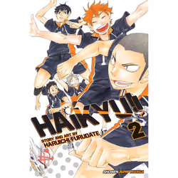 ISBN Haikyu!!, Vol. 2, English, Trade Paperback, 200 pages