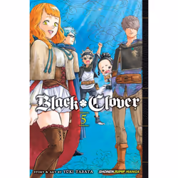 ISBN Black Clover, Vol. 5, English, Trade Paperback, 192 pages