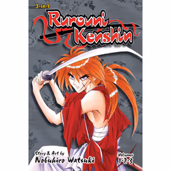 ISBN Rurouni Kenshin (3-in-1 Edition), Vol. 1, English, Trade Paperback, 600 pages
