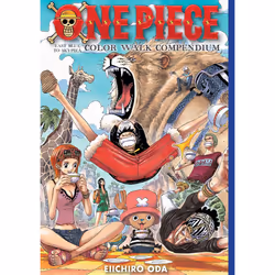 ISBN One Piece Color Walk Compendium: East Blue to Skypiea, English, 312 pages