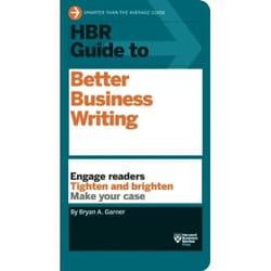 ISBN HBR Guide to Better Business Writing