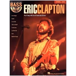 ISBN Bass Play-Along Volume 29: Eric Clapton (Book & CD), Music education, English, Paperback, 64 pages