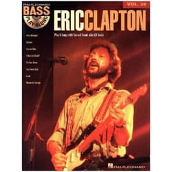ISBN Bass Play-Along Volume 29: Eric Clapton (Book & CD)