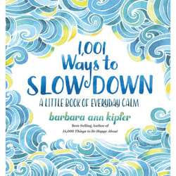 ISBN 1,001 Ways to Slow Down