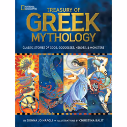 ISBN Treasury of Greek Mythology, English, Hardcover, 192 pages