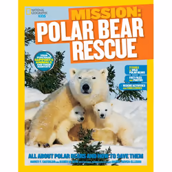 ISBN National Geographic Kids Mission: Polar Bear Rescue, English, Paperback, 128 pages