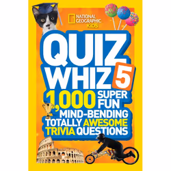 ISBN National Geographic Kids Quiz Whiz 5, English, Paperback, 176 pages