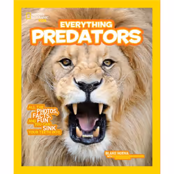 ISBN National Geographic Kids Everything Predators, English, Paperback, 64 pages