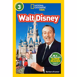 ISBN National Geographic Readers: Walt Disney, English, Paperback, 48 pages