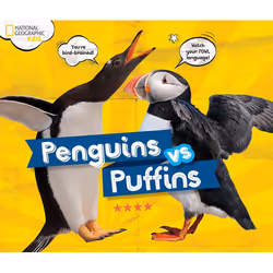 ISBN Penguins vs. Puffins, English, Hardcover, 64 pages