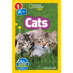 ISBN National Geographic Readers: Cats (Level 1 Co-reader), English, Paperback, 48 pages