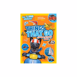 Things That Go Sticker Activity Book by National Geographic Kids