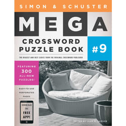 ISBN Simon & Schuster Mega Crossword Puzzle Book #9