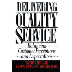 ISBN Delivering Quality Service