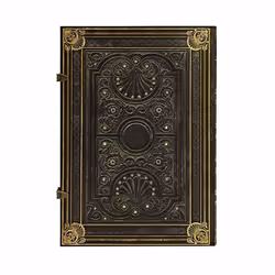 Paperblanks Nocturnelle writing notebook 240 sheets Black