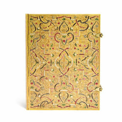 Paperblanks Gold Inlay writing notebook 240 sheets