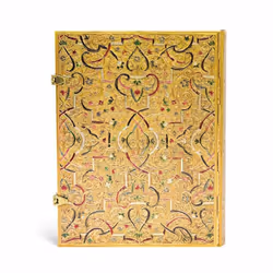 Paperblanks Gold Inlay writing notebook 240 sheets