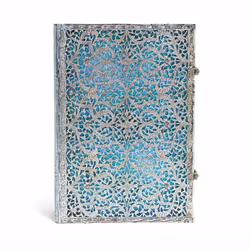 Paperblanks Maya Blue, Pattern, Multicolour, Lined paper, Hardcover, Universal