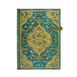 Paperblanks Turquoise Chronicles writing notebook 240 sheets Green