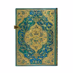 Paperblanks Turquoise Chronicles writing notebook 240 sheets Green