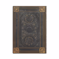 Paperblanks Nocturnelle writing notebook 176 sheets Black