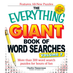 ISBN The Everything Giant Book of Word Searches, Volume VII