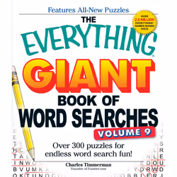 ISBN The Everything Giant Book of Word Searches, Volume 9, English, Trade Paperback, 384 pages