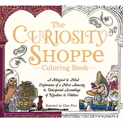 ISBN The Curiosity Shoppe Coloring Book, English, Trade Paperback, 80 pages