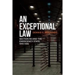 ISBN An Exceptional Law: Section 98 and the Emergency State, 1919-1936 book English 352 pages