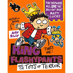 Hachette UK King Flashypants and the Toys of Terror, English, Paperback, 192 pages