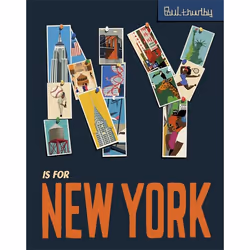 Hachette UK NY is for New York, English, Paperback, 64 pages
