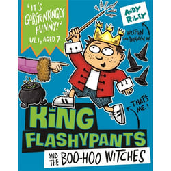 Hachette UK King Flashypants and the Boo-Hoo Witches book English Paperback 224 pages
