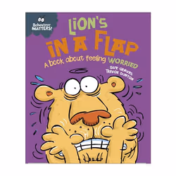 Hachette UK Lion's in a Flap - A book about feeling worried, English, Paperback, 32 pages