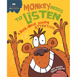 Hachette UK Monkey Needs to Listen - A book about paying attention, English, Paperback, 32 pages