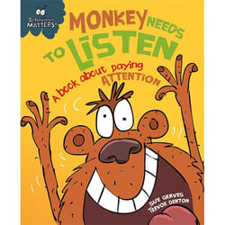 Hachette UK Monkey Needs to Listen - A about paying attention book English Paperback 32 pages