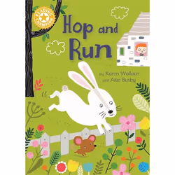 Hachette UK Hop and Run, English, Hardcover, 24 pages