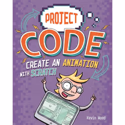 Hachette UK Create An Animation with Scratch, English, Hardcover, 32 pages