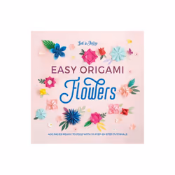 Easy Origami Flowers : 400 pages ready to fold with 10 step-by-step tutorials - Gael le Neillon - book